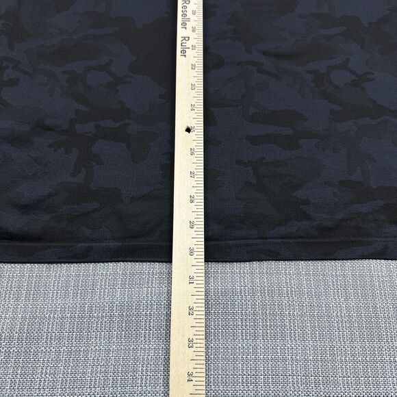 UNRL Golf Shirt Mens XXL Blue Camo 1/4 Zip Pullover Performance Stretch Quarter* - Picture 8 of 11